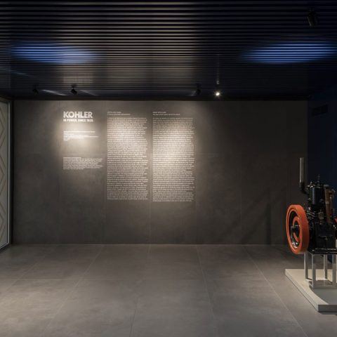 Gallery of Engines – Kohler Engines | <strong>GALLERY OF ENGINES – KOHLER ENGINES</strong> | luogo <strong>Reggio Emilia, Italia</strong> | progetto <strong>Arch. Naomi Hasuike</strong> | ph © <strong>Paolo Carlini</strong>