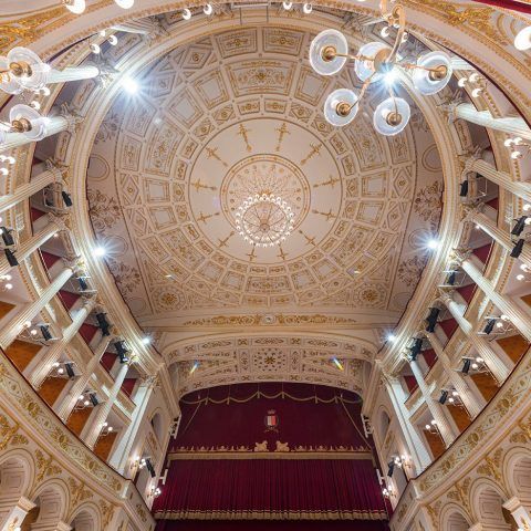 Teatro Amintore Galli | <strong>TEATRO AMINTORE GALLI</strong> | luogo <strong>Rimini, Italia</strong> | progetto <strong>Arch. Luigi Poletti</strong> | ph © <strong>Elena Morosetti</strong>