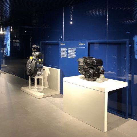Gallery of Engines – Kohler Engines | <strong>GALLERY OF ENGINES – KOHLER ENGINES</strong> | venue <strong>Reggio Emilia, Italia</strong> | project <strong>Arch. Naomi Hasuike</strong> | ph © <strong>Paolo Carlini</strong>